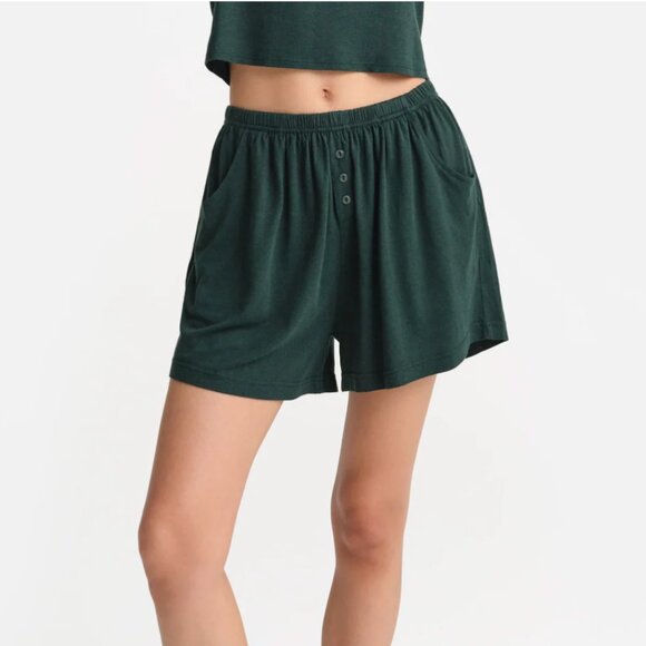 MATE the Label Tencel Sleep Boxer Short in Thyme - Picture 2 of 8